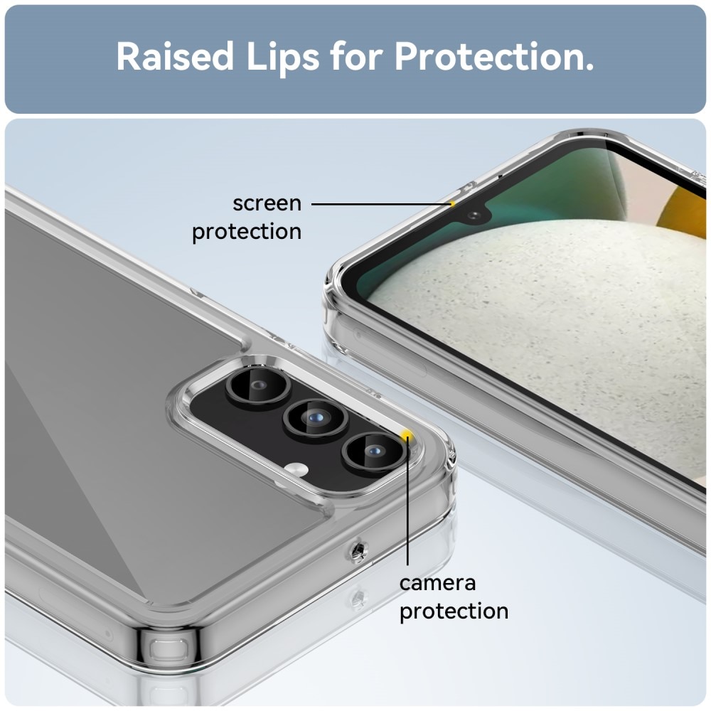 Samsung Galaxy A15 Crystal Hybrid Case Transparent