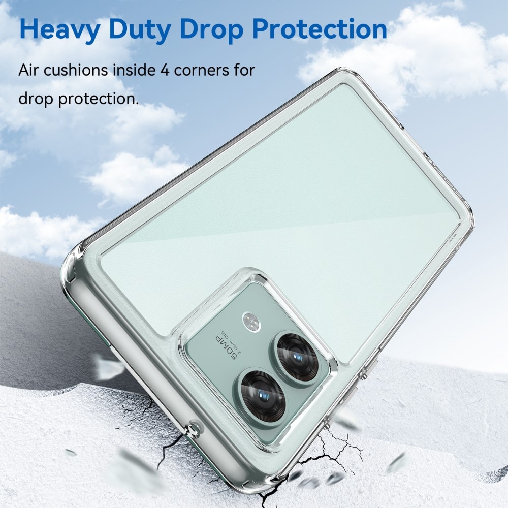 Motorola Edge 40 Neo Crystal Hybrid Case Transparent