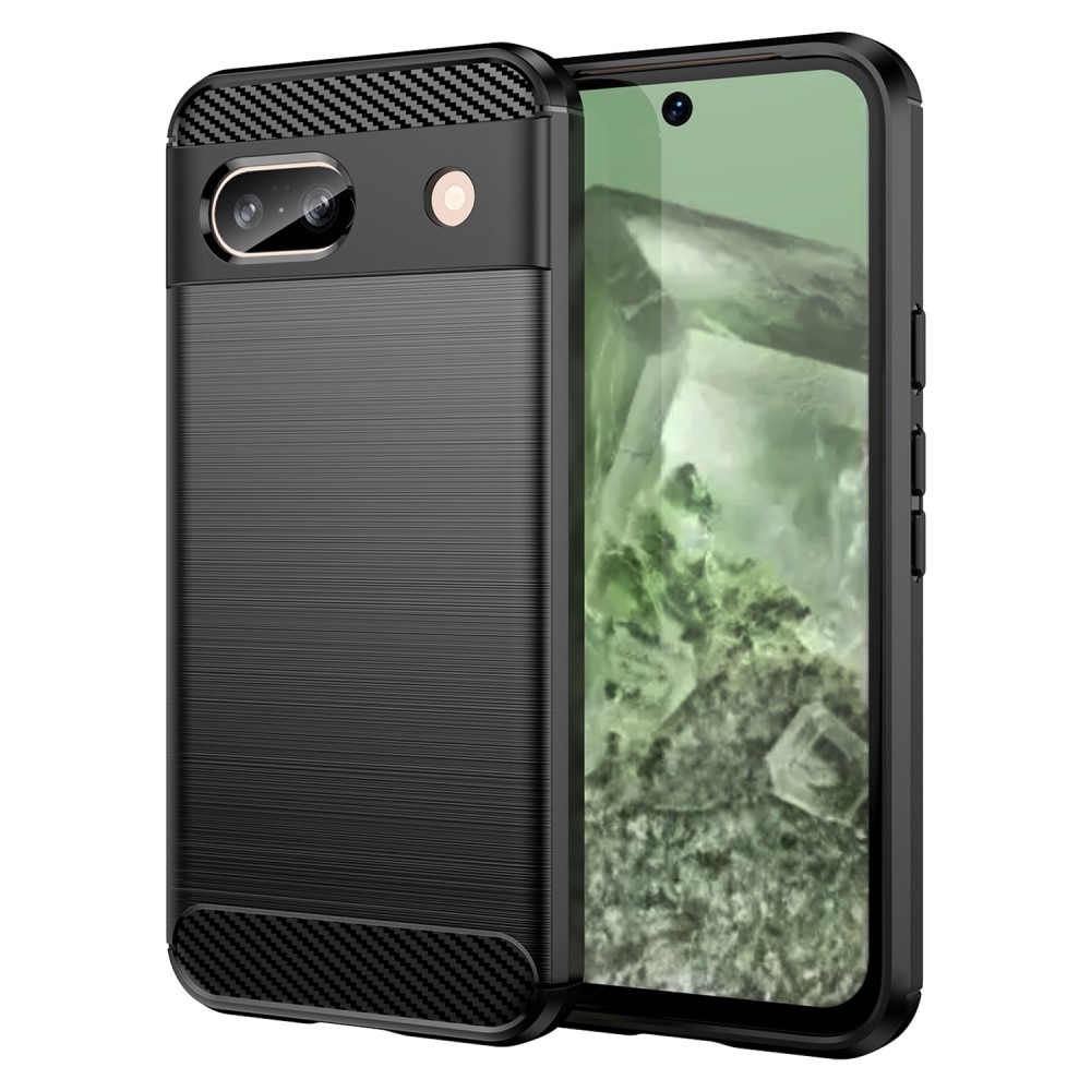 Google Pixel 8a Brushed TPU Case Black