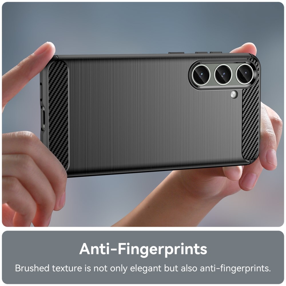 Samsung Galaxy S24 Plus Brushed TPU Case Black