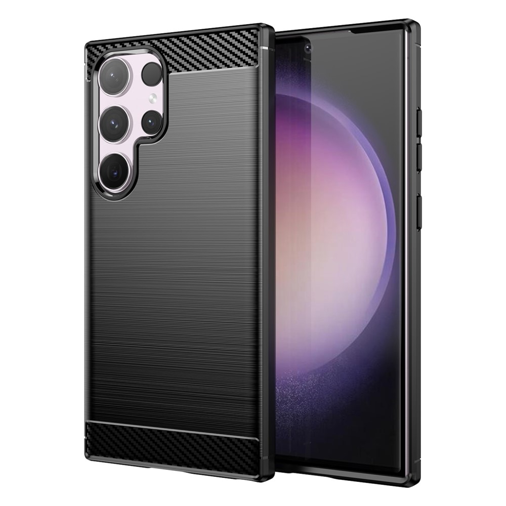 Samsung Galaxy S24 Ultra Brushed TPU Case Black