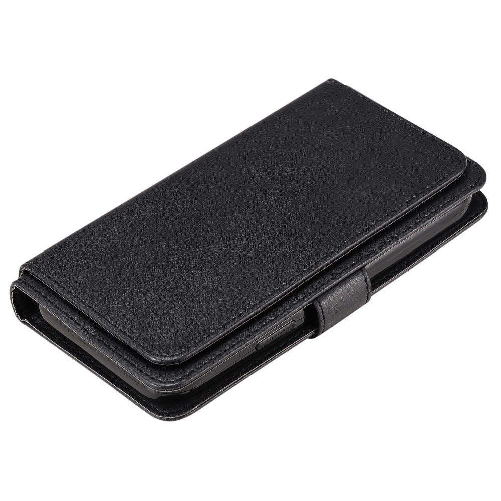 Motorola Moto G54 Wallet Cover Multi-slot Black