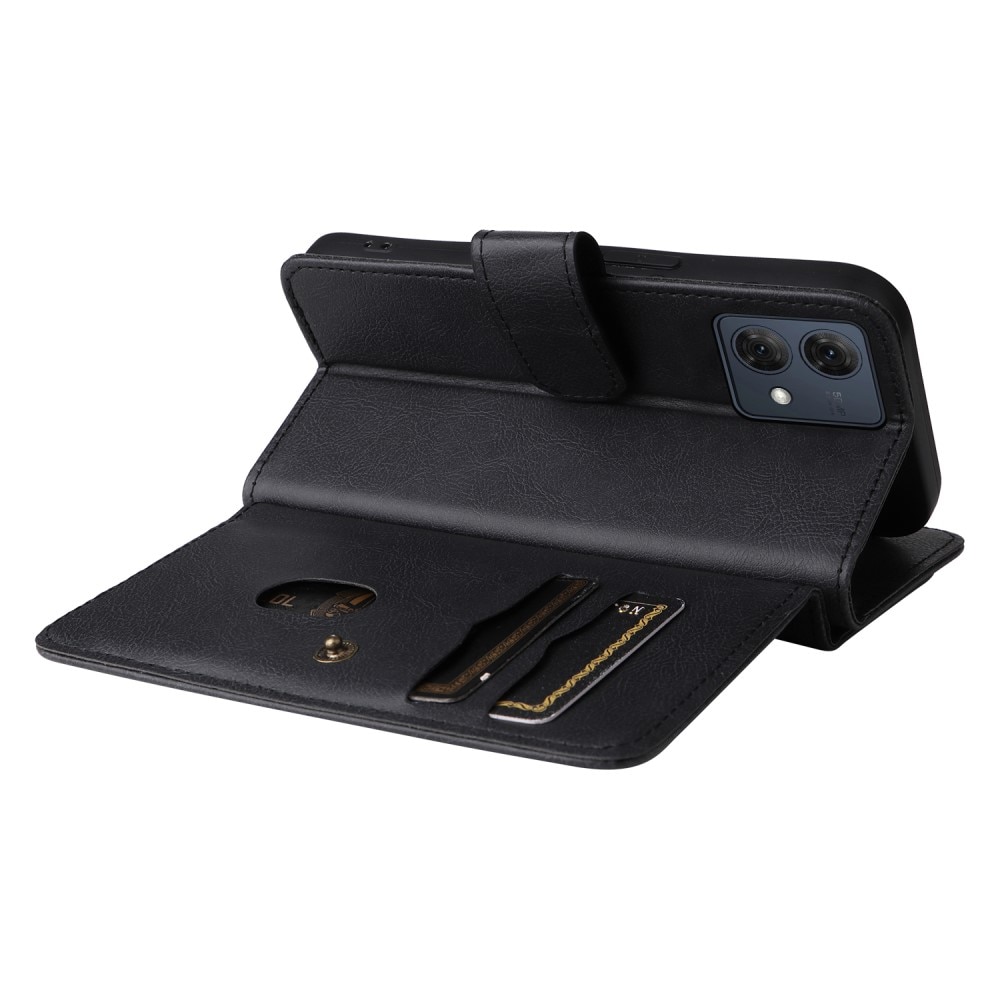 Motorola Moto G84 Wallet Cover Multi-slot Black