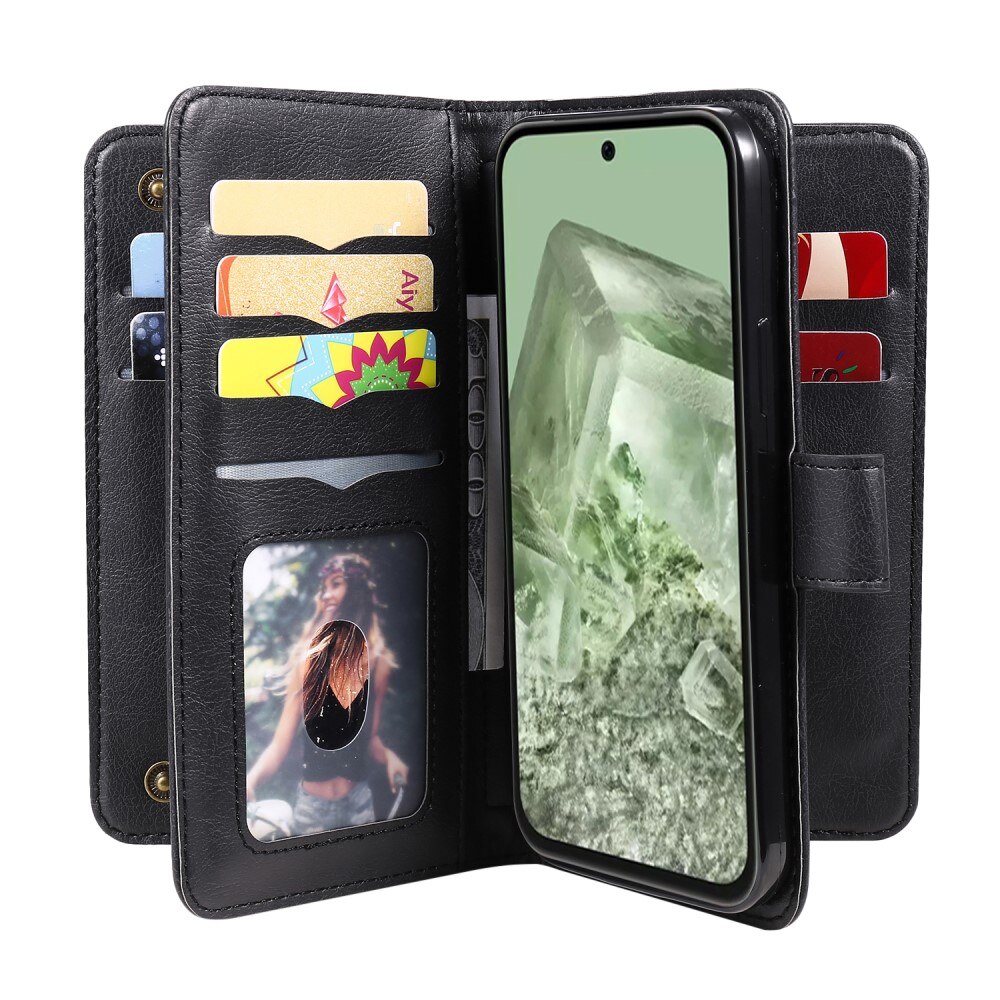 Google Pixel 8a Wallet Cover Multi-slot Black