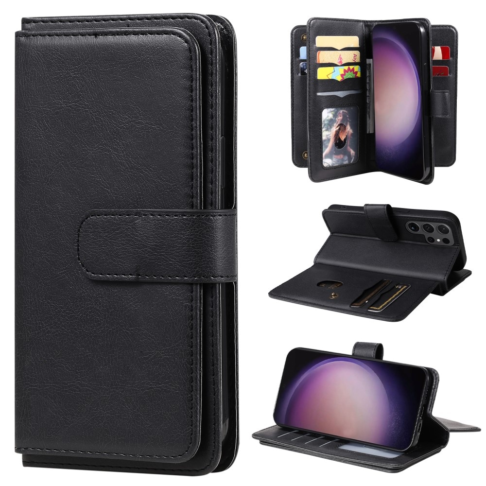 Samsung Galaxy S24 Ultra Wallet Cover Multi-slot Black