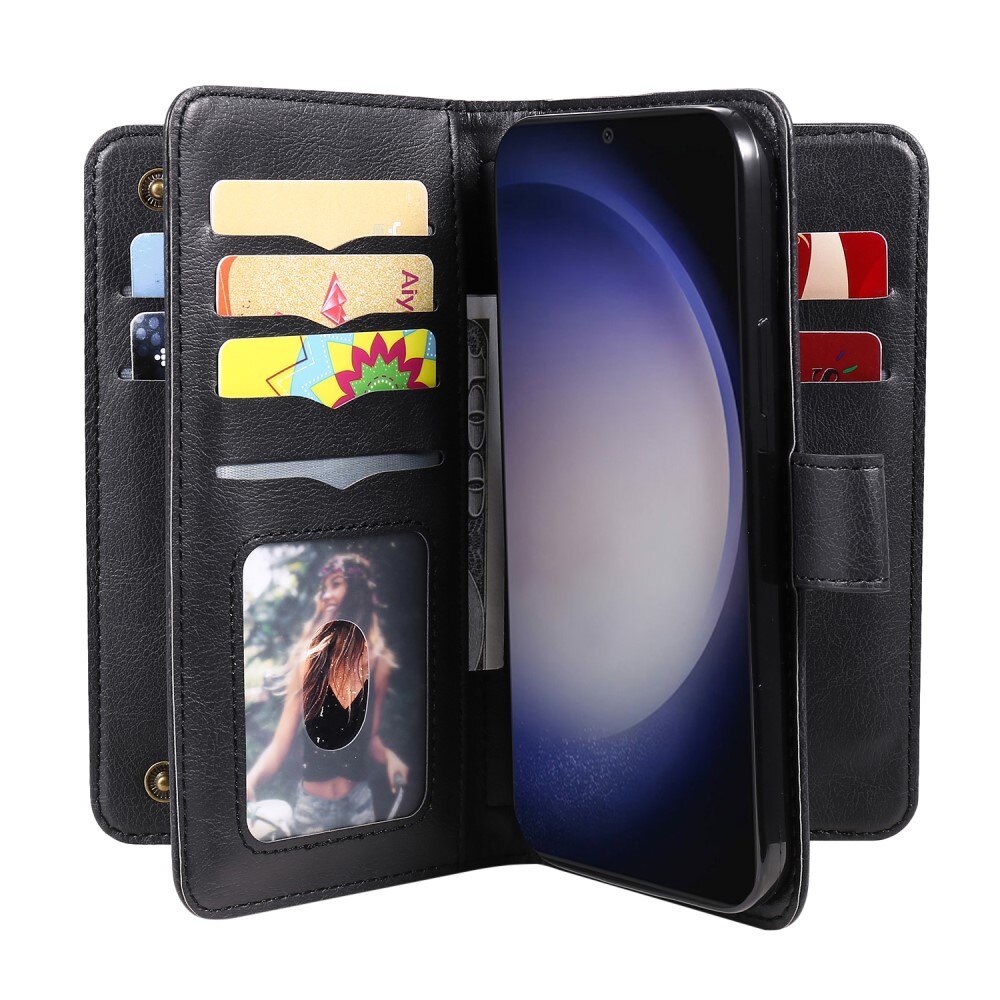 Samsung Galaxy S24 Plus Wallet Cover Multi-slot Black