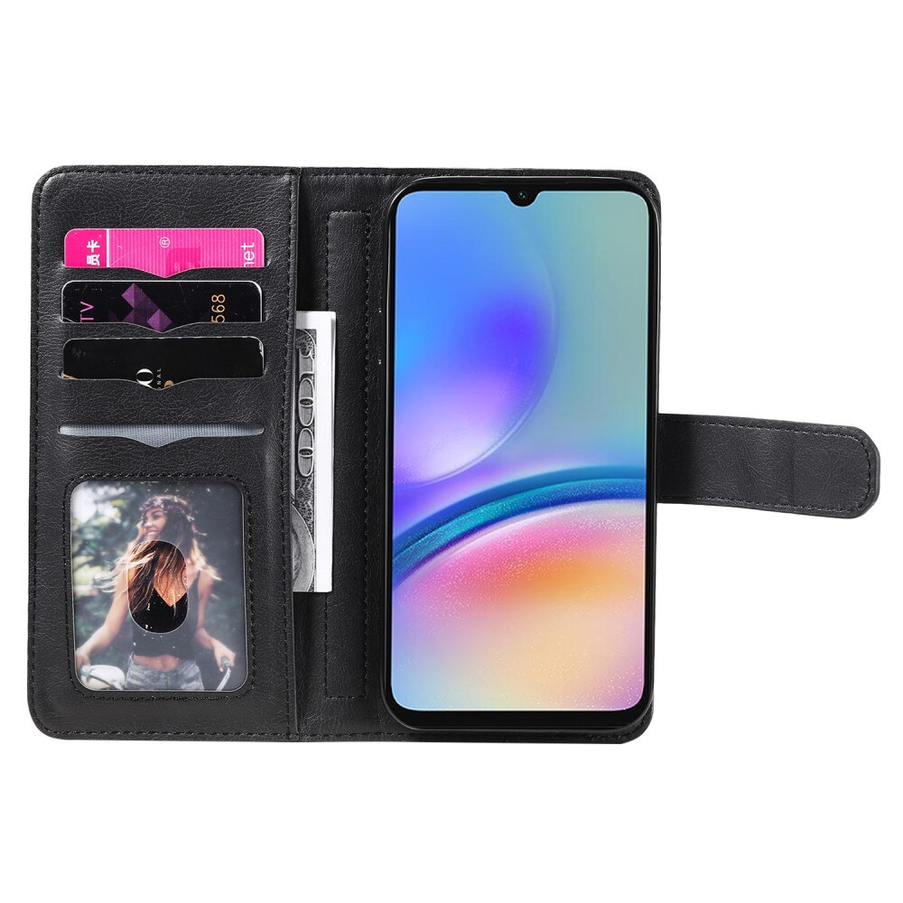 Samsung Galaxy A05s Wallet Cover Multi-slot Black