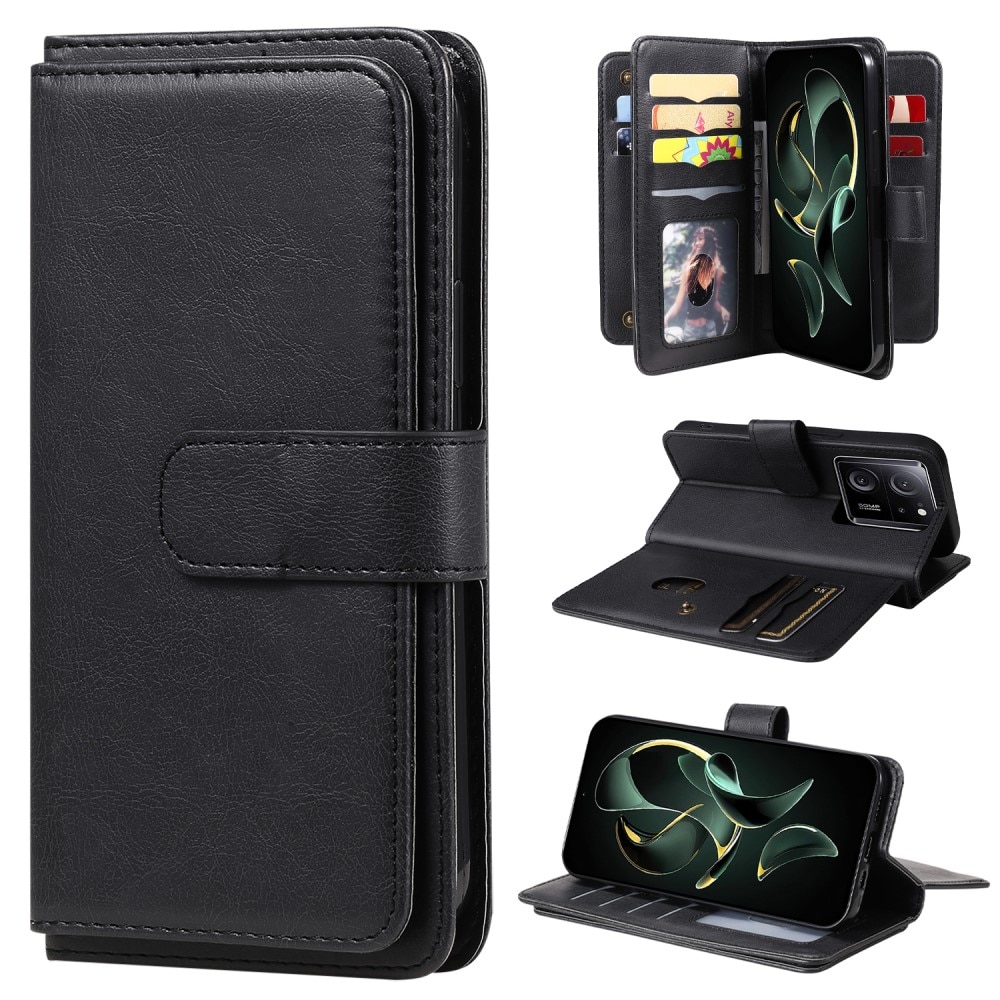 Xiaomi 13T Pro Wallet Cover Multi-slot Black