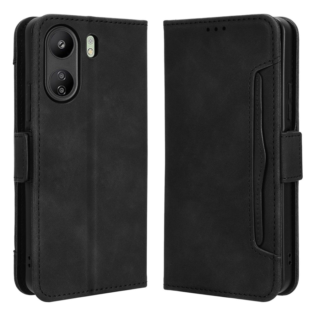 Xiaomi Redmi 13C Multi Wallet Case Black