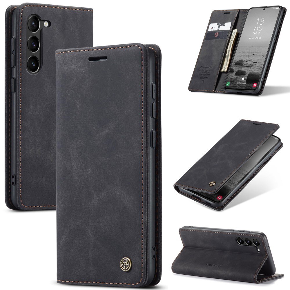 Samsung Galaxy S24 Plus Slim Wallet Case Black