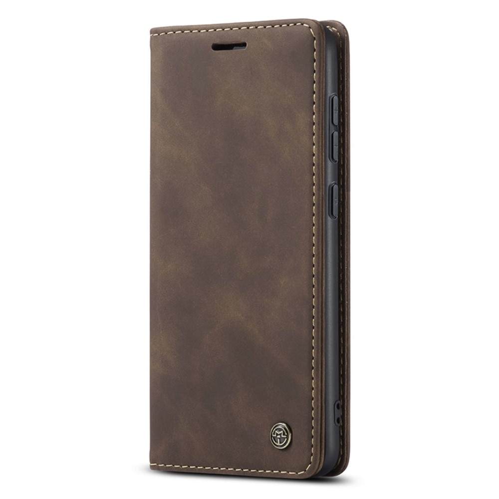 Samsung Galaxy S24 Slim Wallet Case Brown