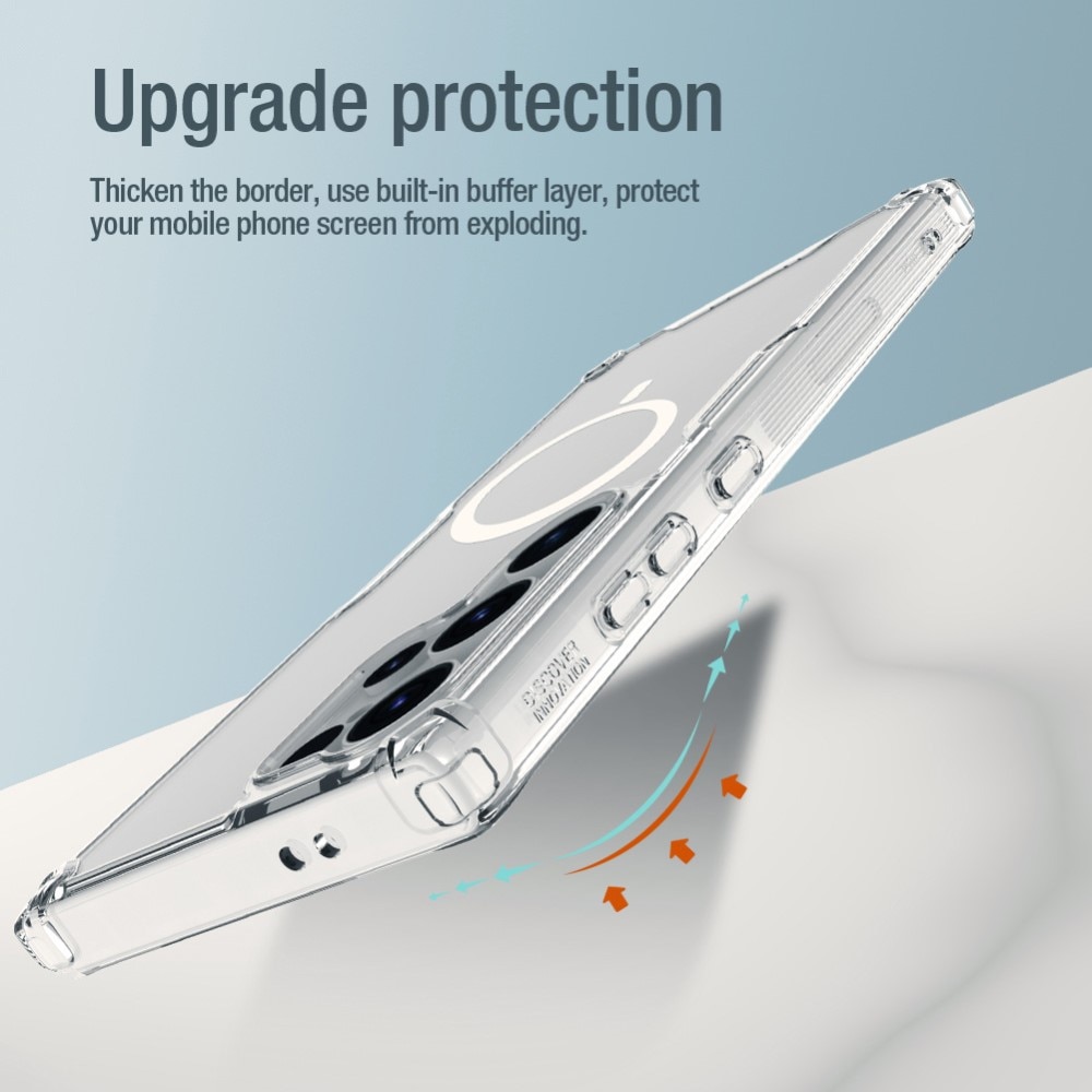 Samsung Galaxy S24 Ultra Nature Pro Case MagSafe Transparent