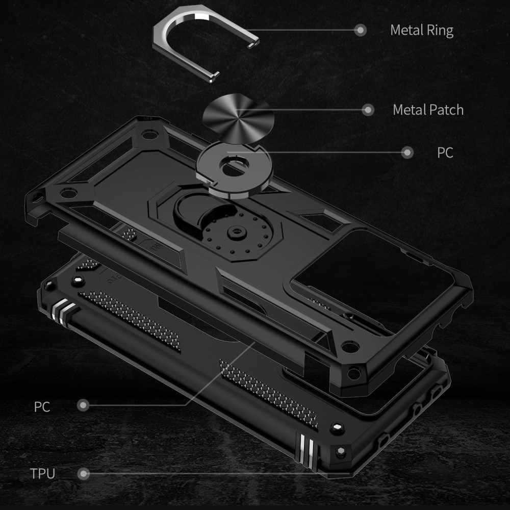 Xiaomi 13T Hybrid Case Tech Ring Black