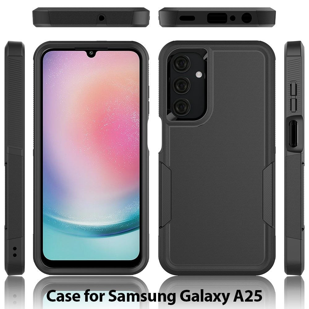 Samsung Galaxy A25 Off-road Hybrid Case Black