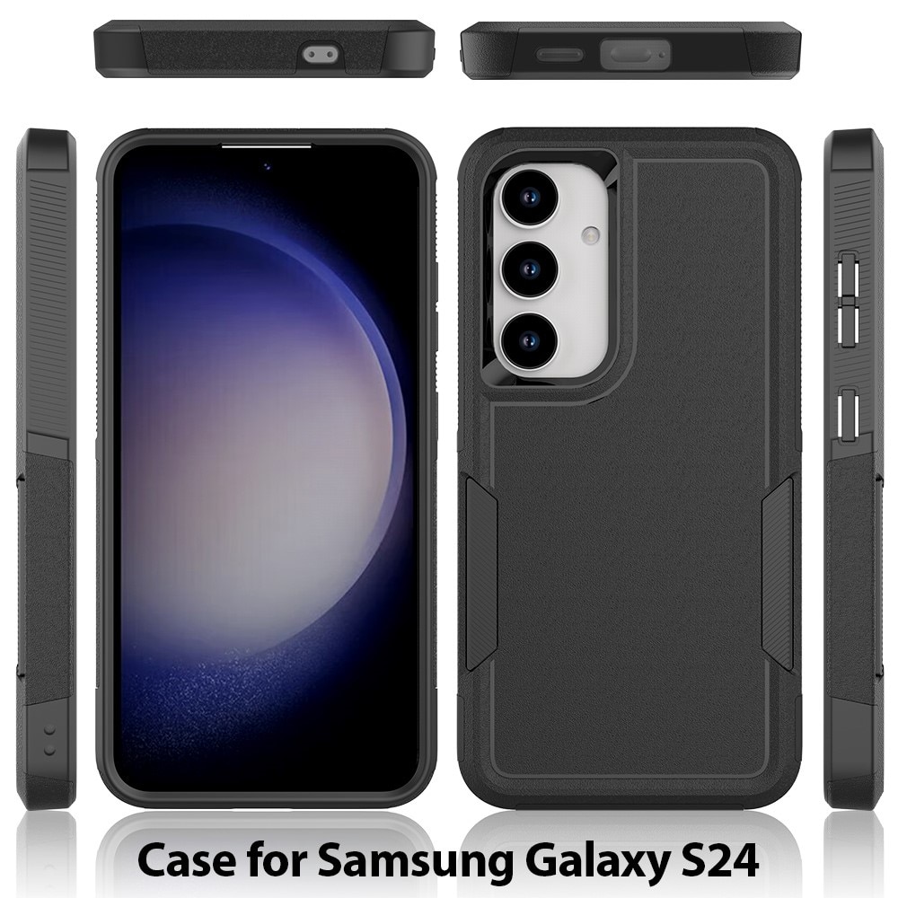 Samsung Galaxy S24 Off-road Hybrid Case Black