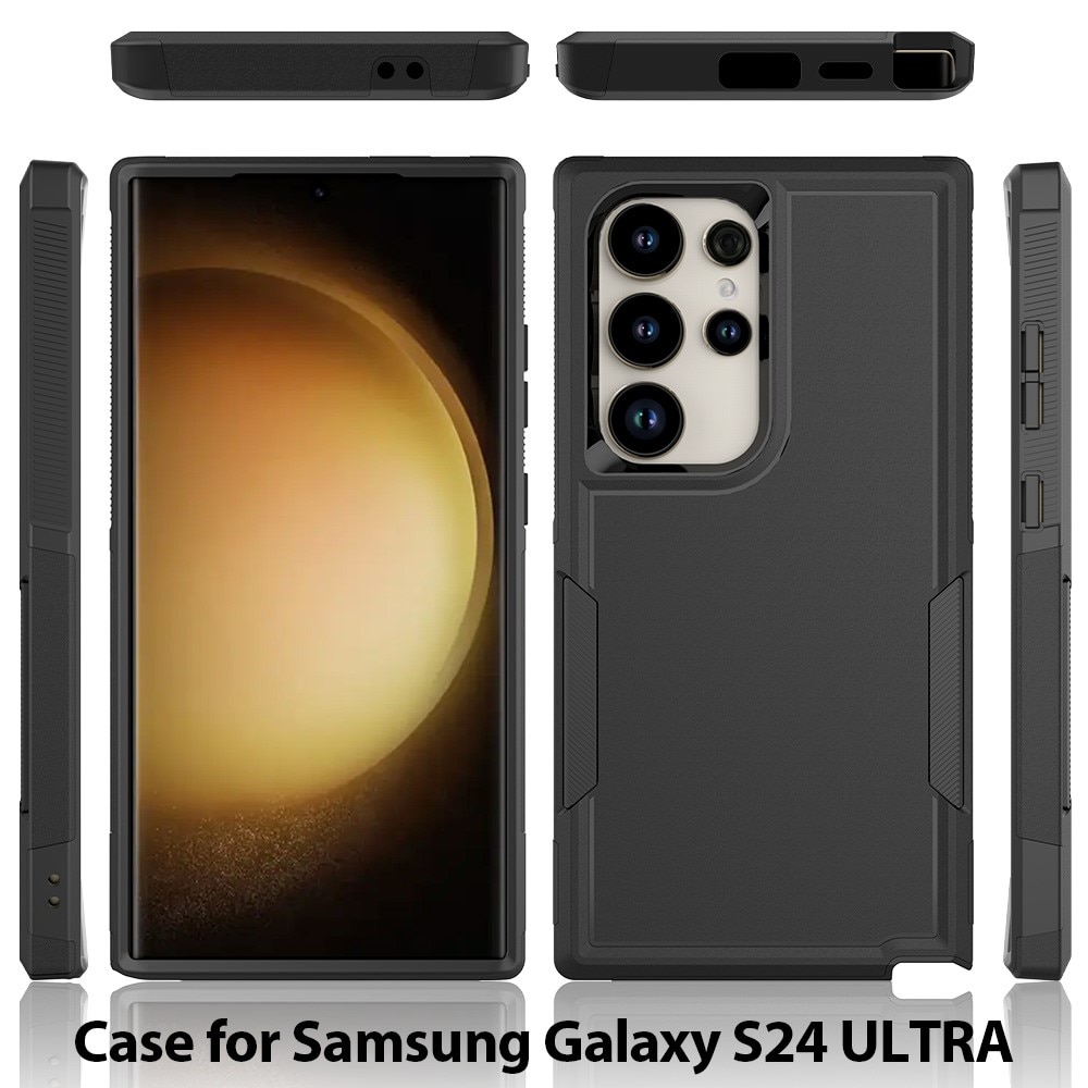 Samsung Galaxy S24 Ultra Off-road Hybrid Case Black