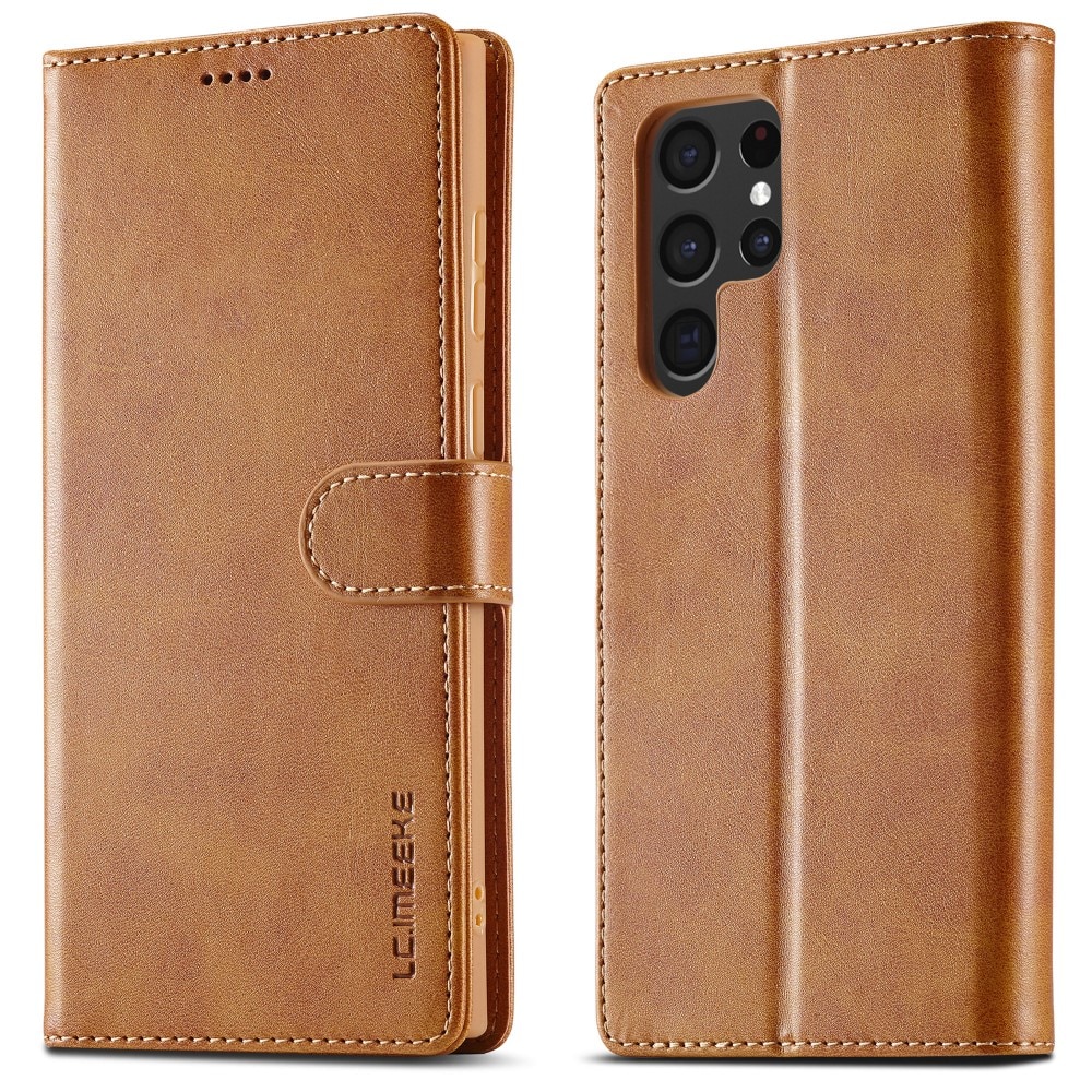 Samsung Galaxy S24 Ultra Wallet Case Cognac