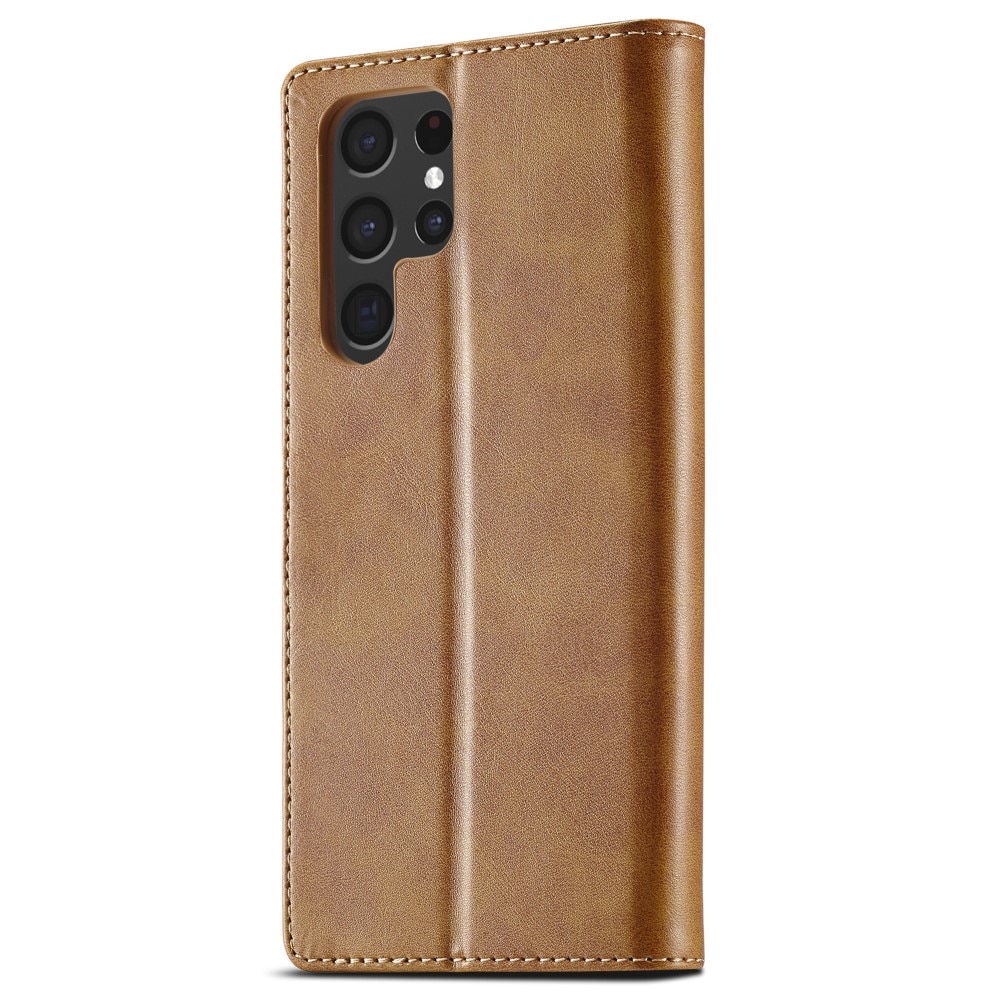 Samsung Galaxy S24 Ultra Wallet Case Cognac