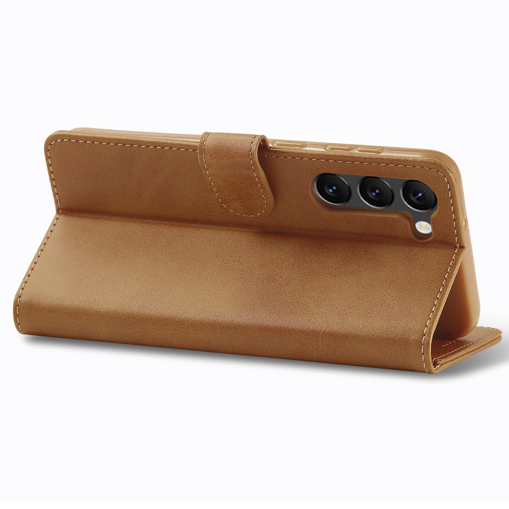 Samsung Galaxy S24 Plus Wallet Case Cognac