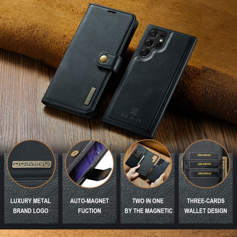 Samsung Galaxy S24 Ultra Magnet Wallet Black