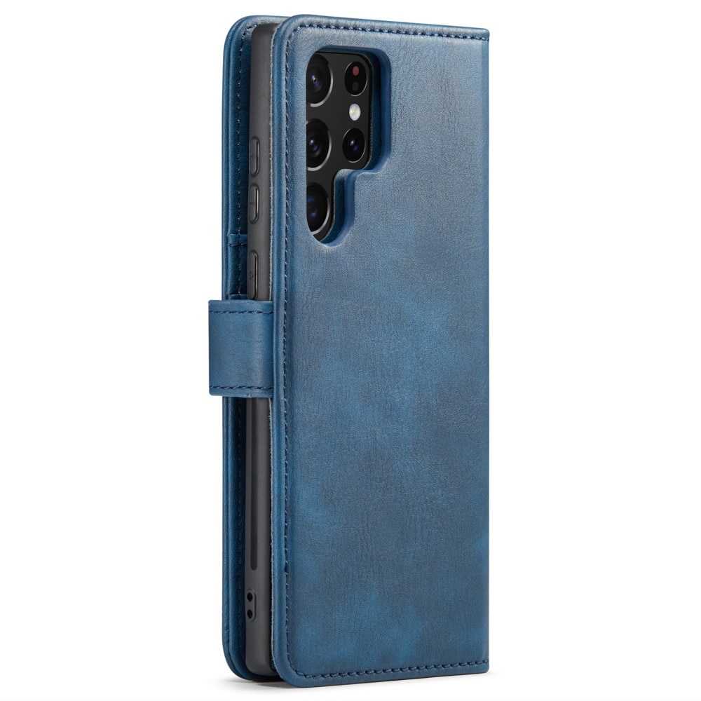 Samsung Galaxy S24 Ultra Magnet Wallet Blue