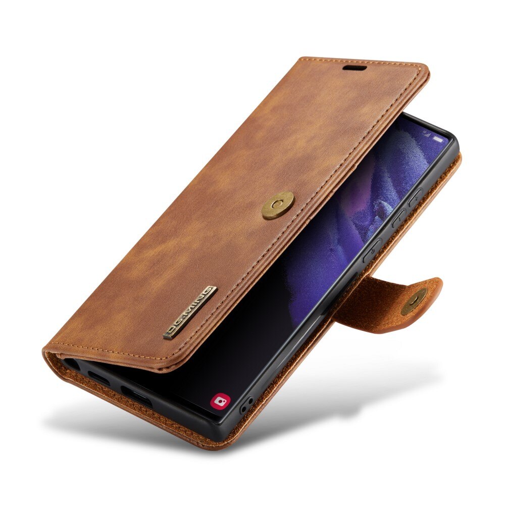 Samsung Galaxy S24 Ultra Magnet Wallet Cognac