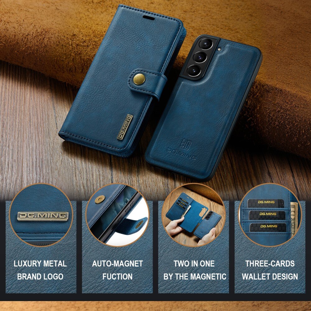 Samsung Galaxy S24 Magnet Wallet Blue