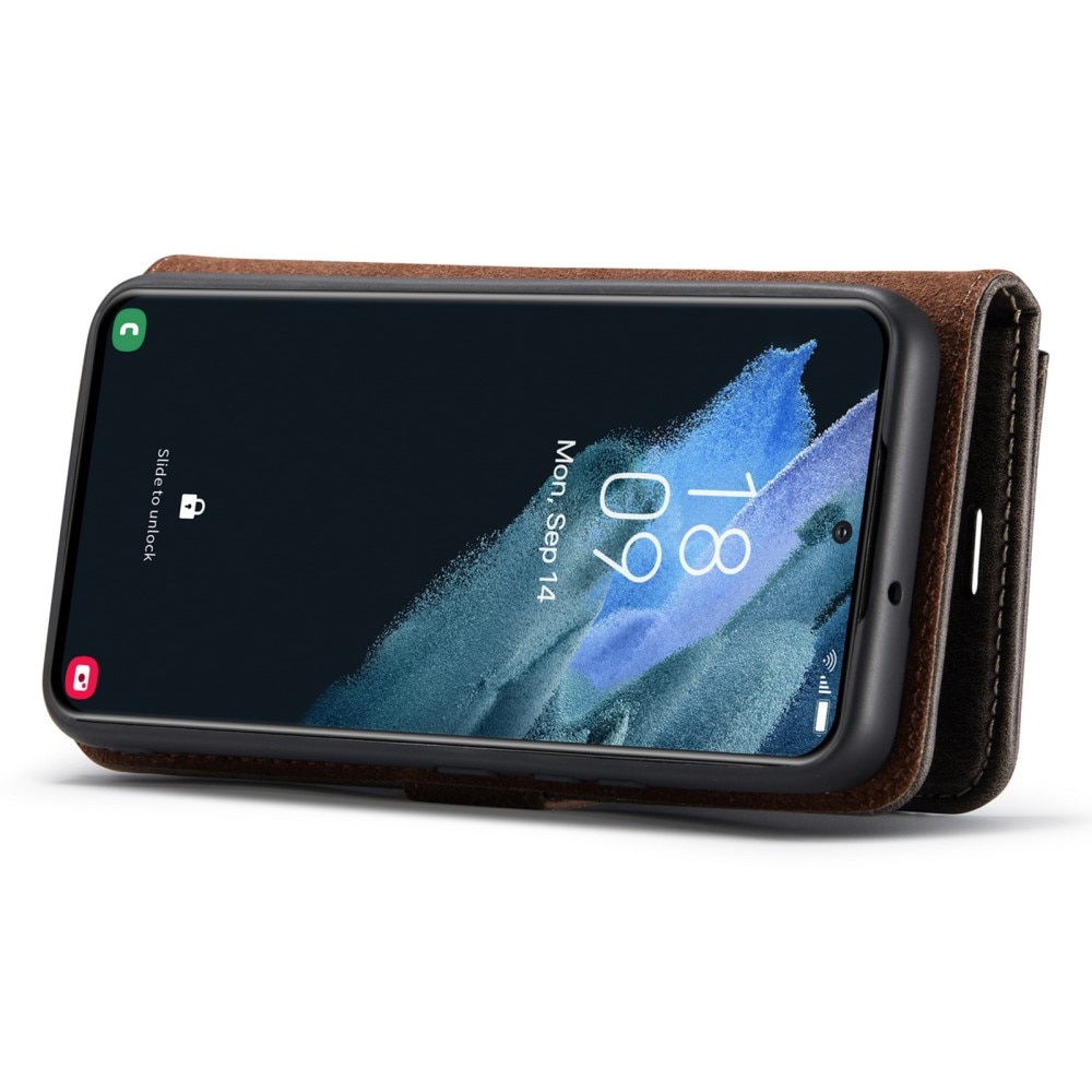 Samsung Galaxy S24 Magnet Wallet Brown