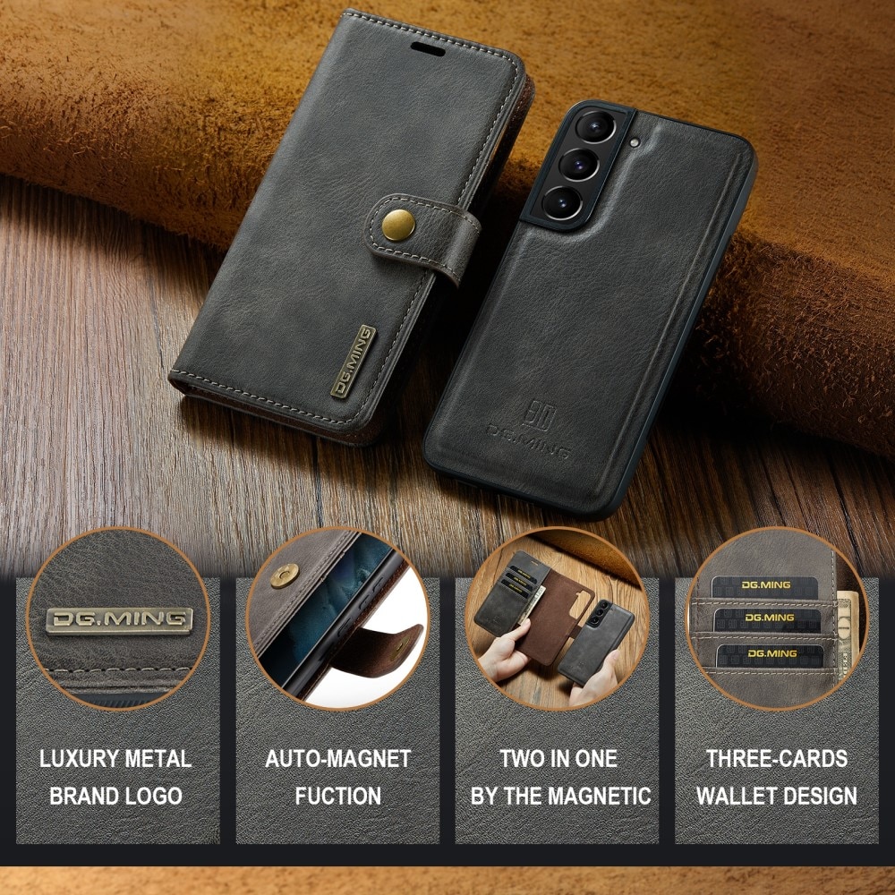 Samsung Galaxy S24 Magnet Wallet Brown