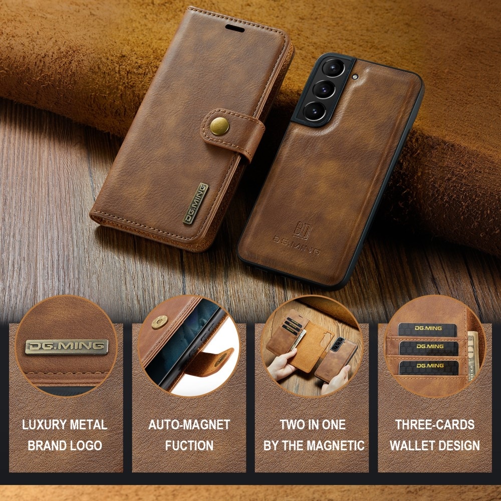 Samsung Galaxy S24 PlusMagnet Wallet Cognac