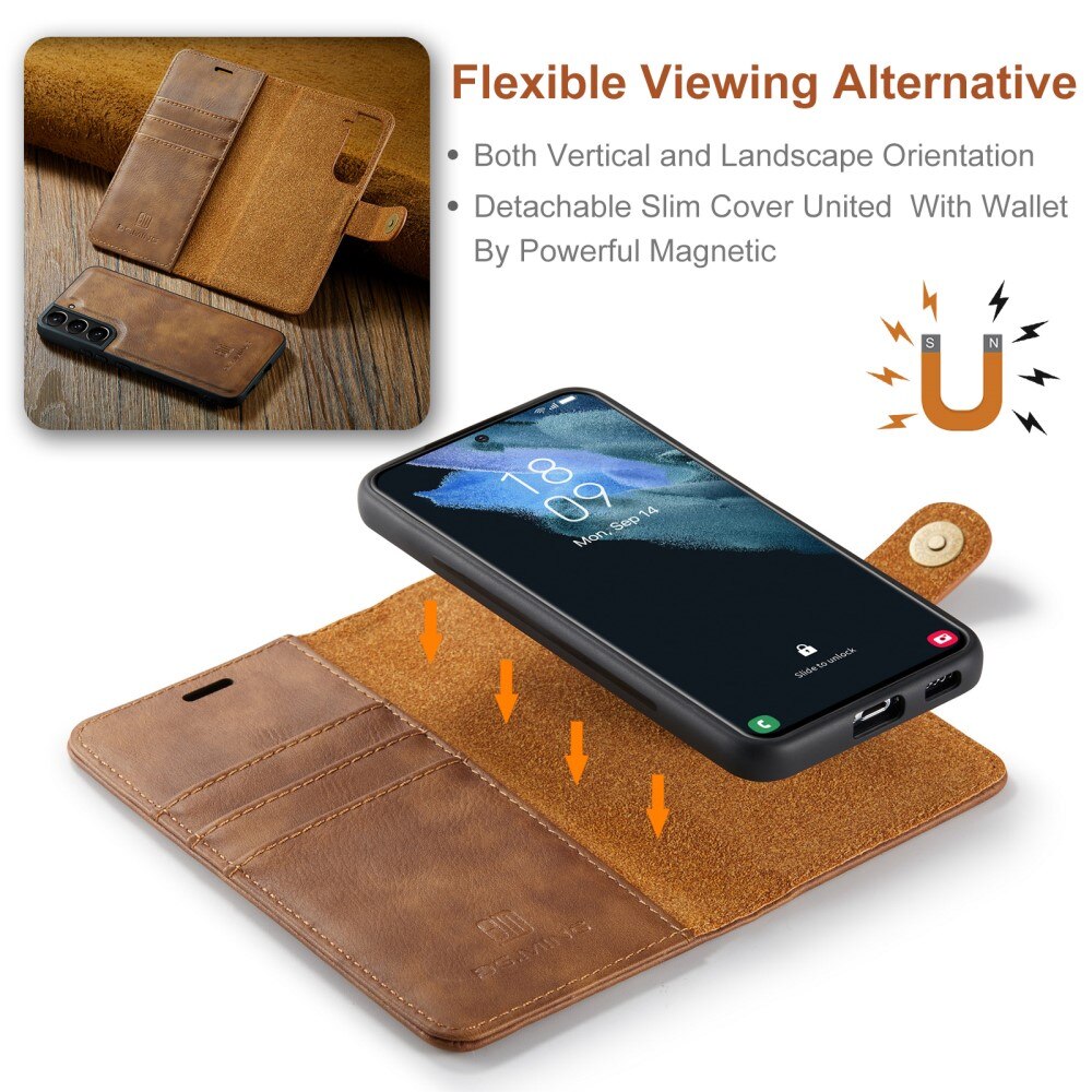 Samsung Galaxy S24 PlusMagnet Wallet Cognac