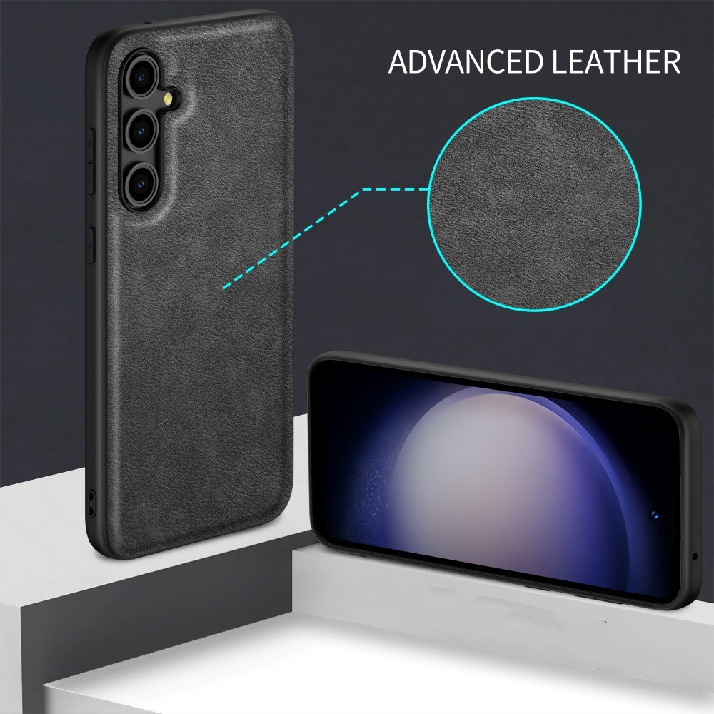Samsung Galaxy S24 Plus Leather Case Black