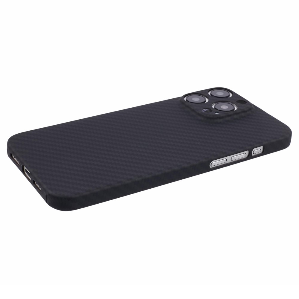 iPhone 15 Pro Max  Slim Case Aramid Fiber Black