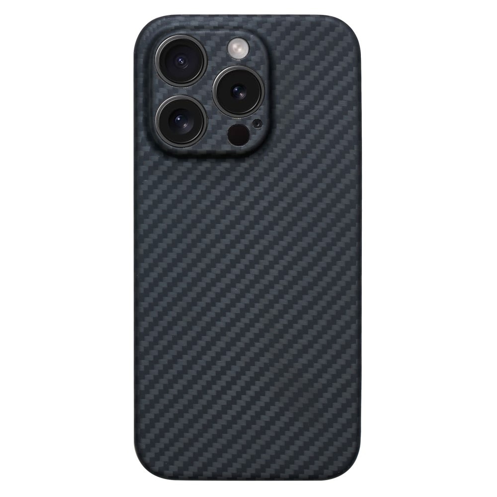 iPhone 15 Pro Slim Case Aramid Fiber Black