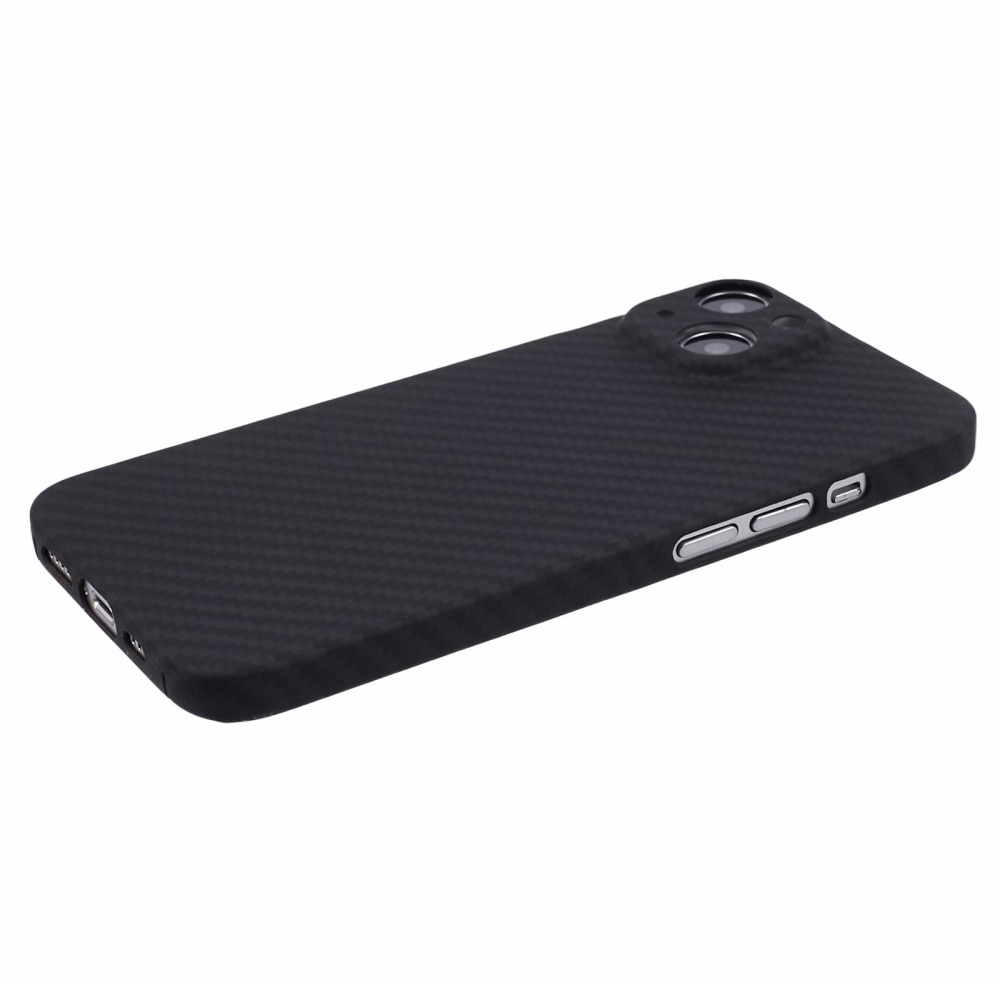 iPhone 15 Plus Slim Case Aramid Fiber Black