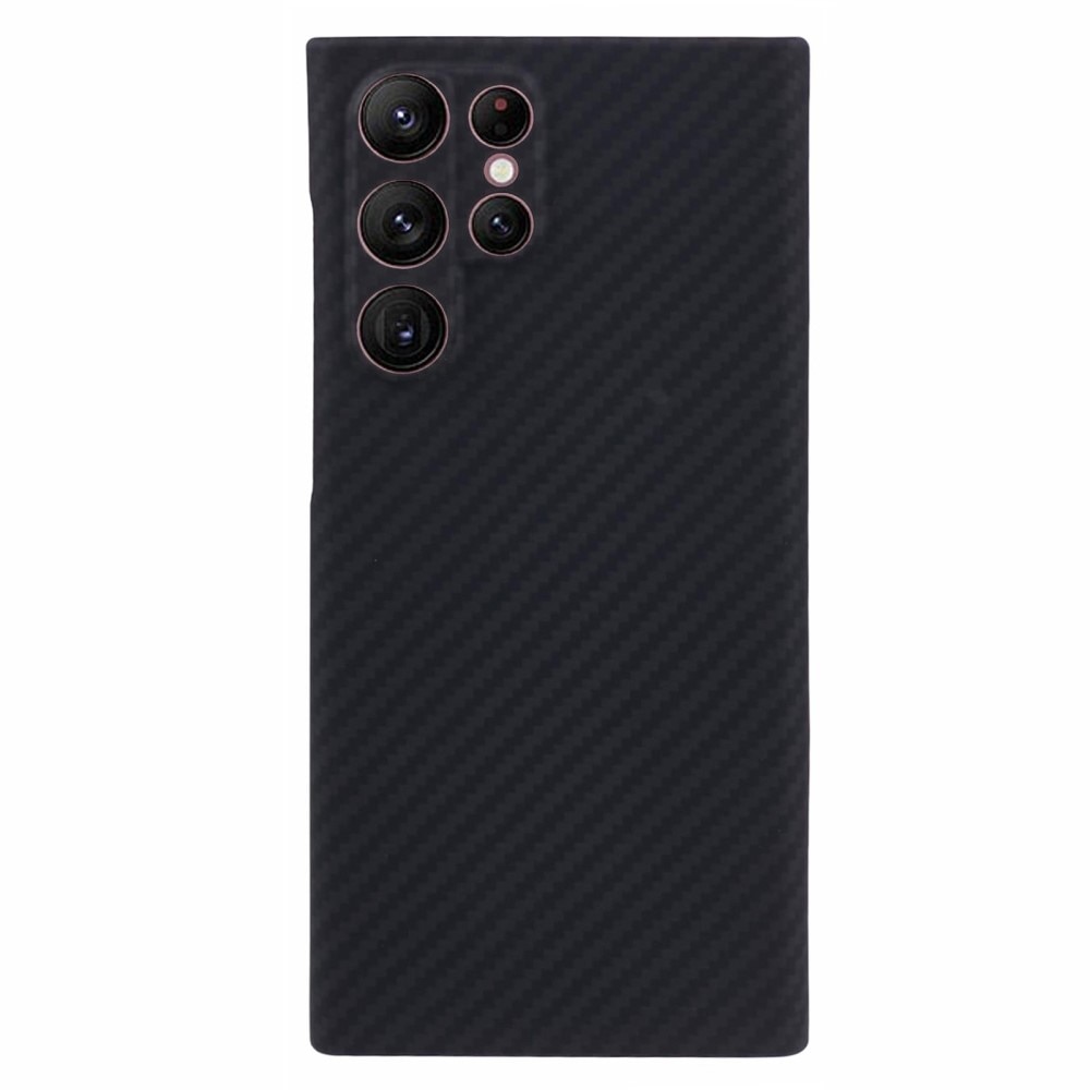 Samsung Galaxy S23 Ultra Slim Case Aramid Fiber Black