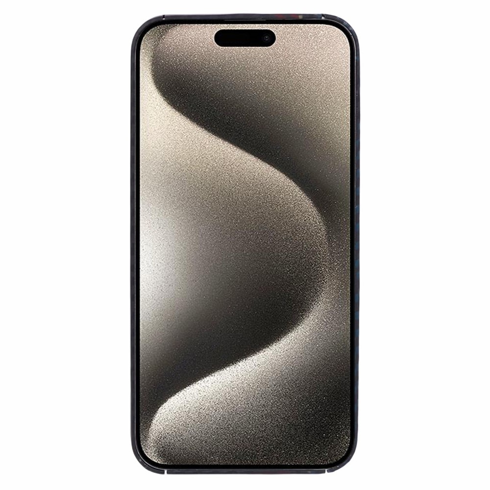 iPhone 15 Pro Max Slim Case Aramid Fiber Color Stripe