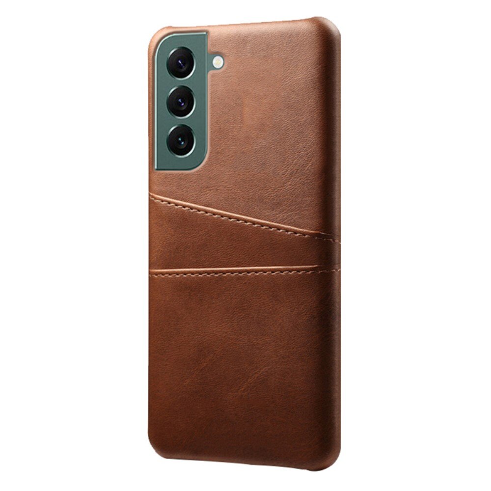 Samsung Galaxy S24 Card Slots Case Brown