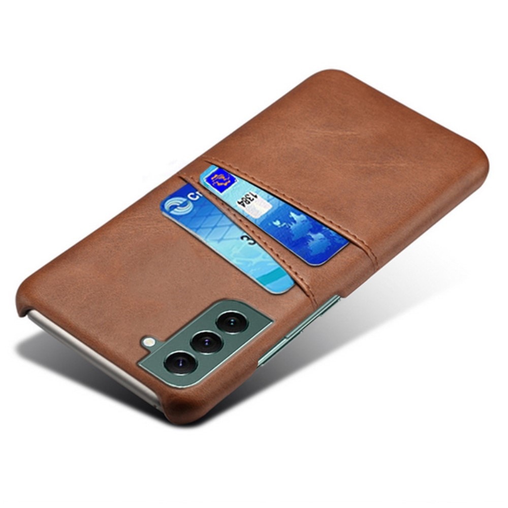 Samsung Galaxy S24 Card Slots Case Brown