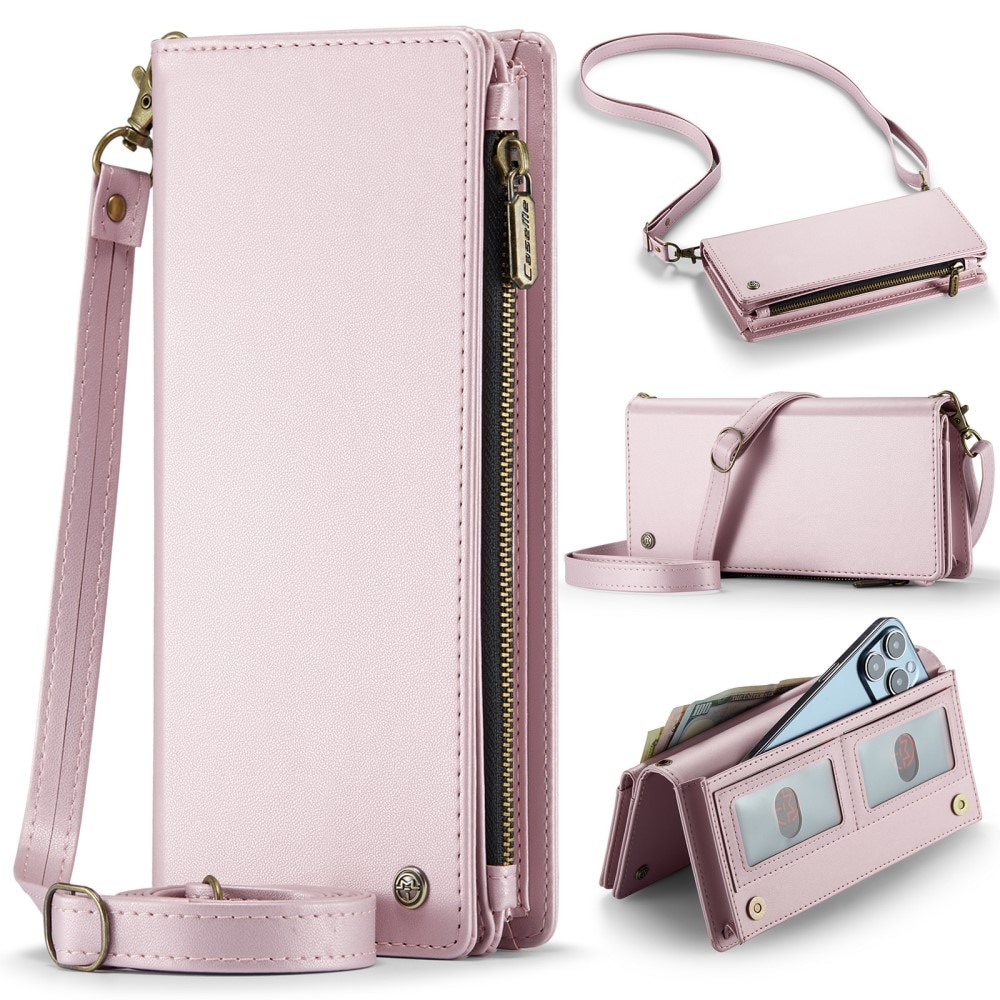 Universal Crossbody Wallet Bag Pink