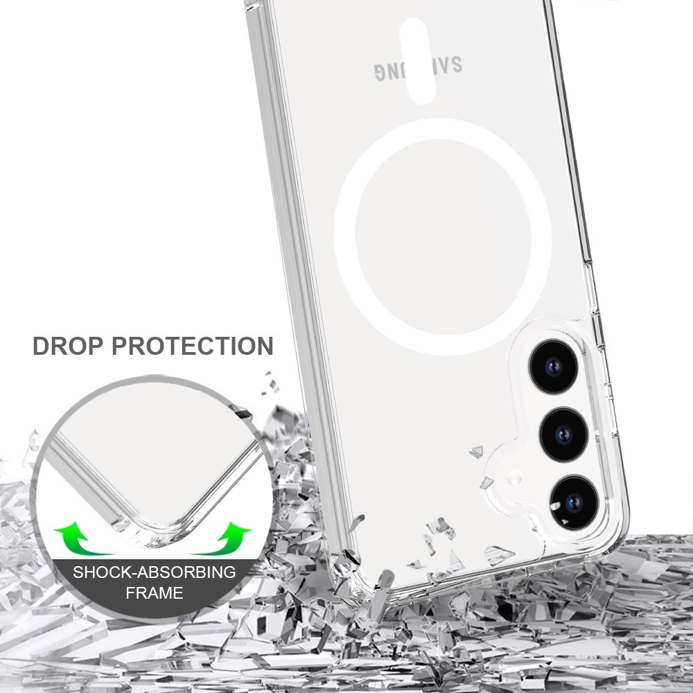 Hybrid Case MagSafe Samsung Galaxy S24 Transparent