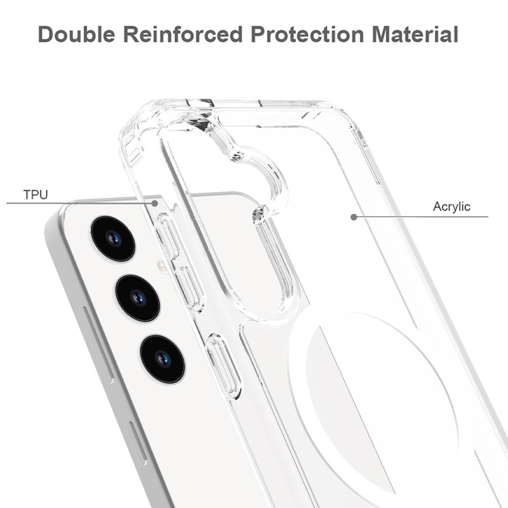 Hybrid Case MagSafe Samsung Galaxy S24 Transparent