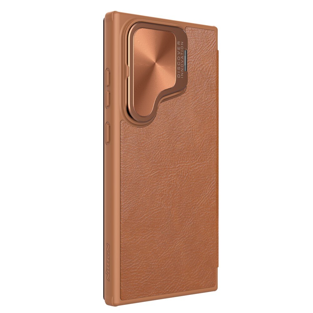 Samsung Galaxy S24 Qin Prop Cover Brown