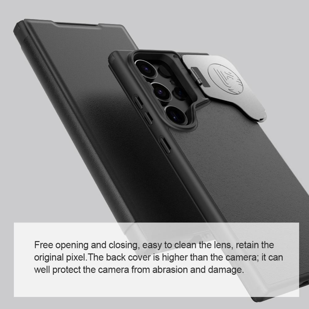 Samsung Galaxy S24 Ultra Qin Prop Cover Black