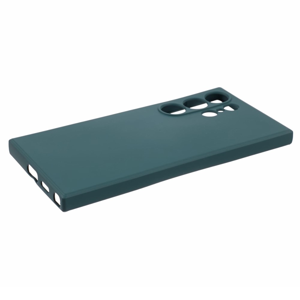 Samsung Galaxy S24 Ultra Shock-resistant TPU Case Dark Green