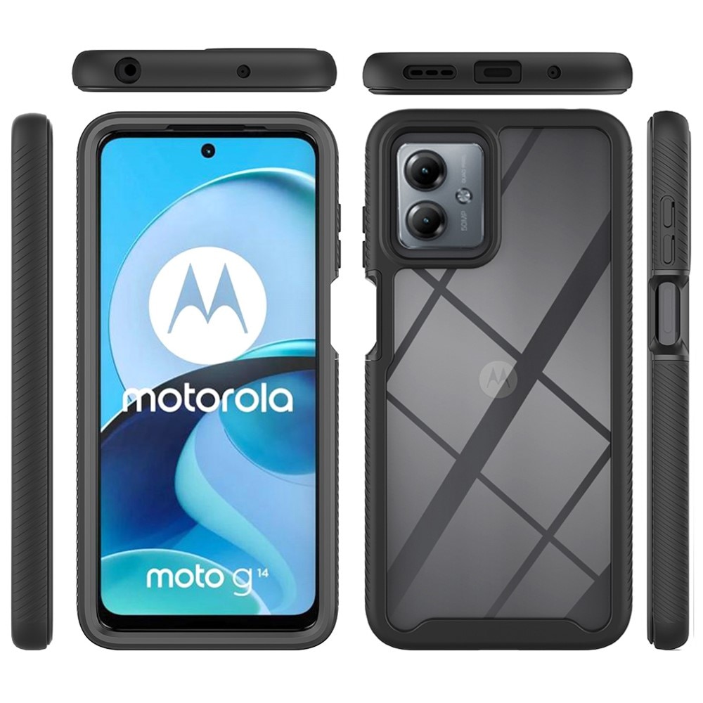 Motorola Moto G14 Full Protection Case Black