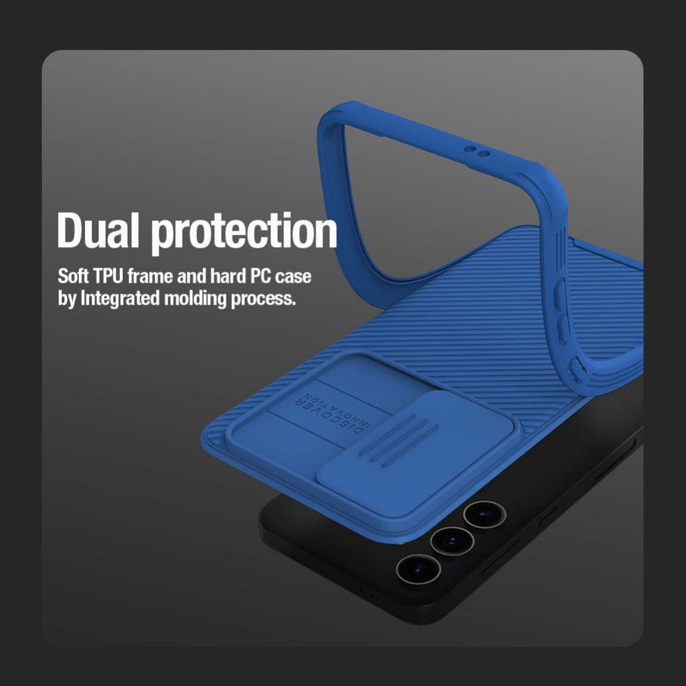 Samsung Galaxy S24 CamShield Case Blue
