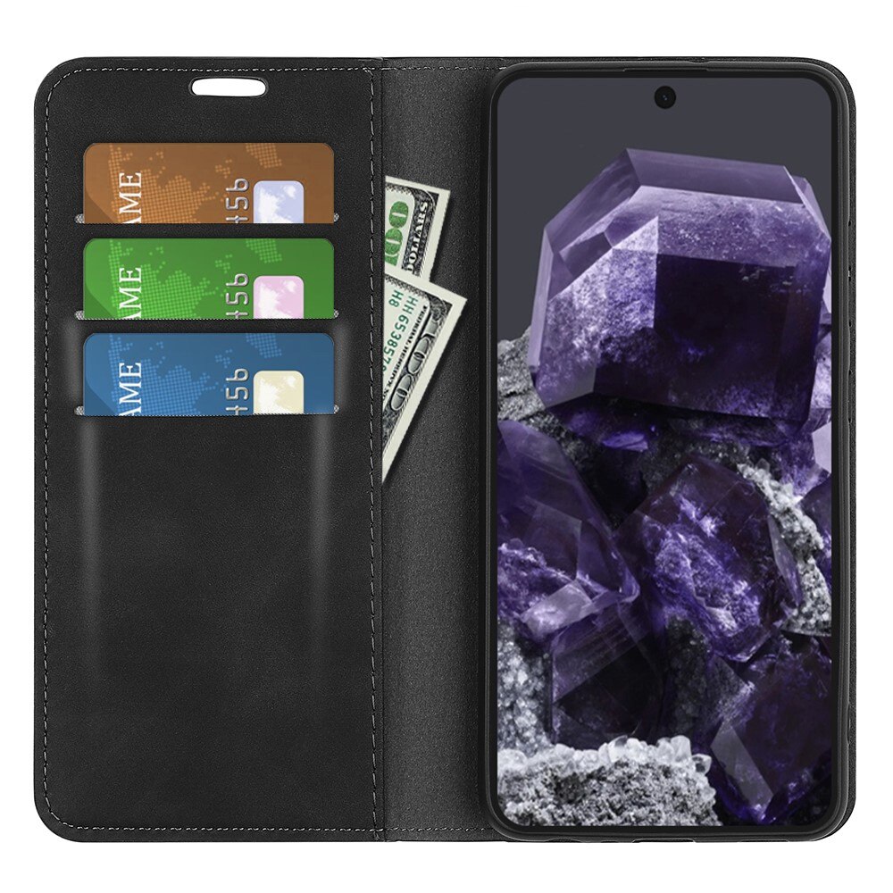 Google Pixel 8a Kit w. Slim Wallet Case and Screen Protector
