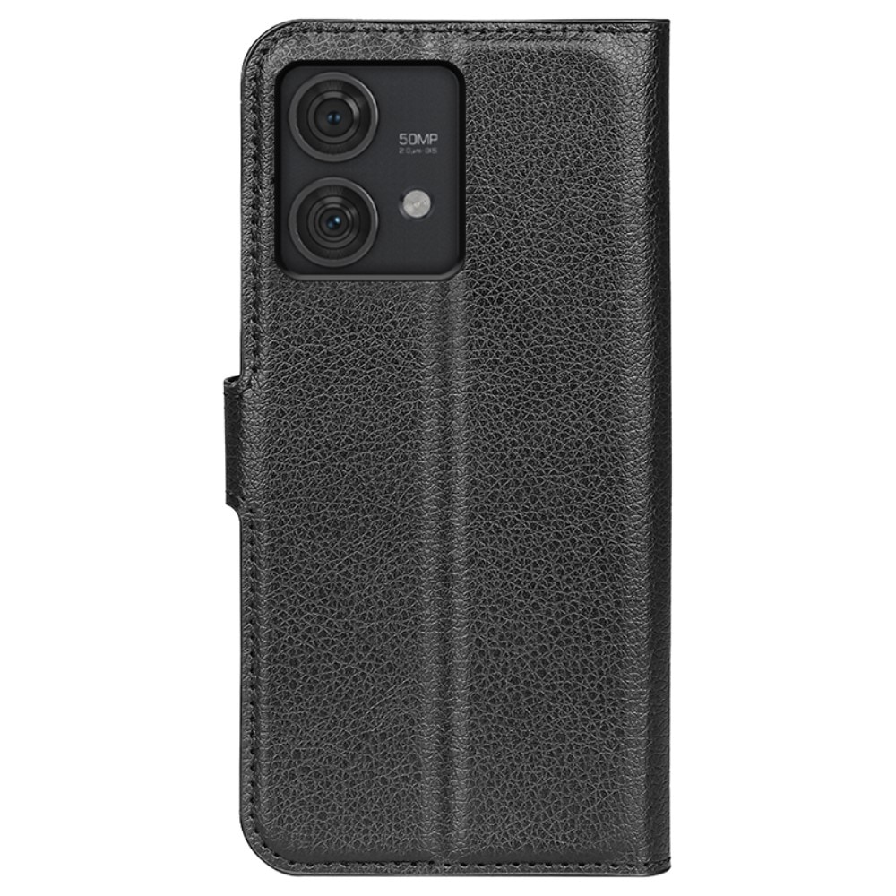 Motorola Edge 40 Neo Wallet Book Cover Black