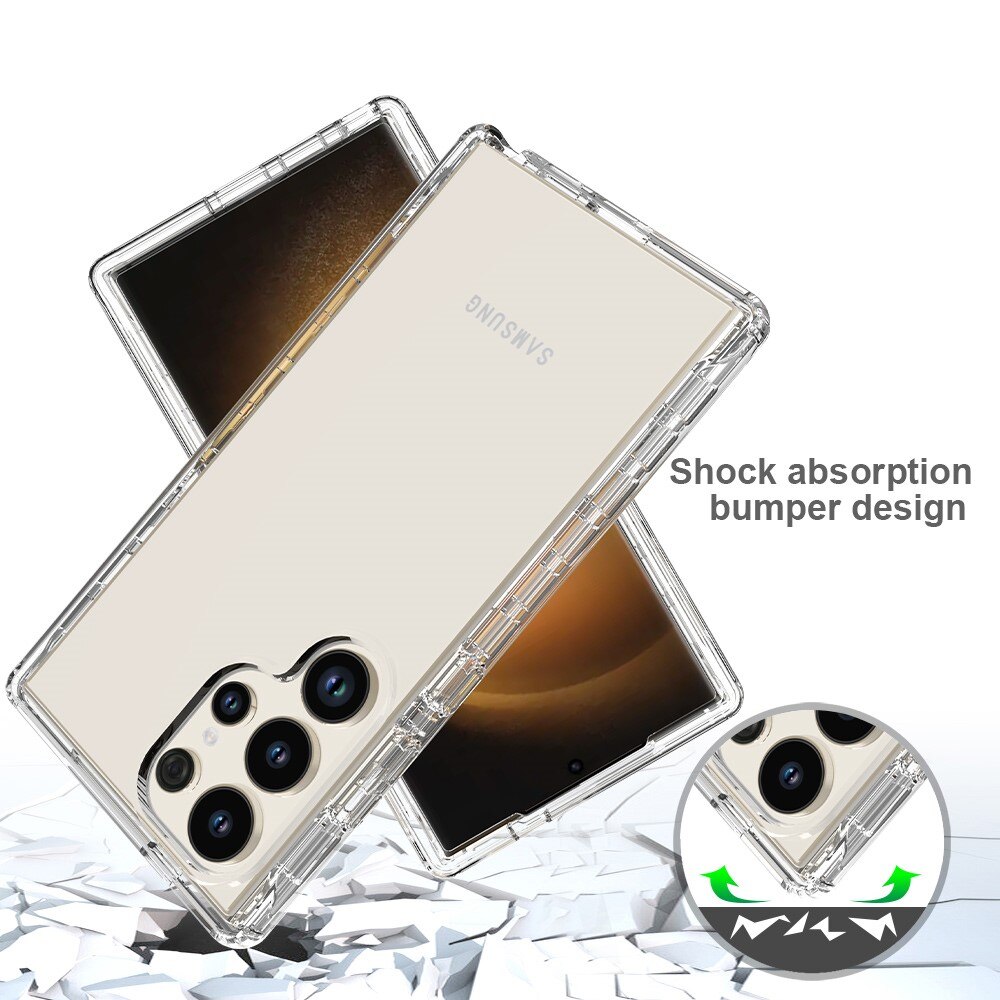 Samsung Galaxy S24 Ultra Full Protection Case Transparent